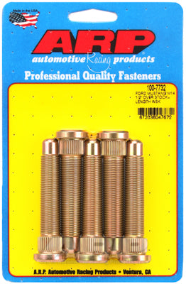 ARP Ford Mustang 2015 M14 1/2 over stock length wheel stud kit"