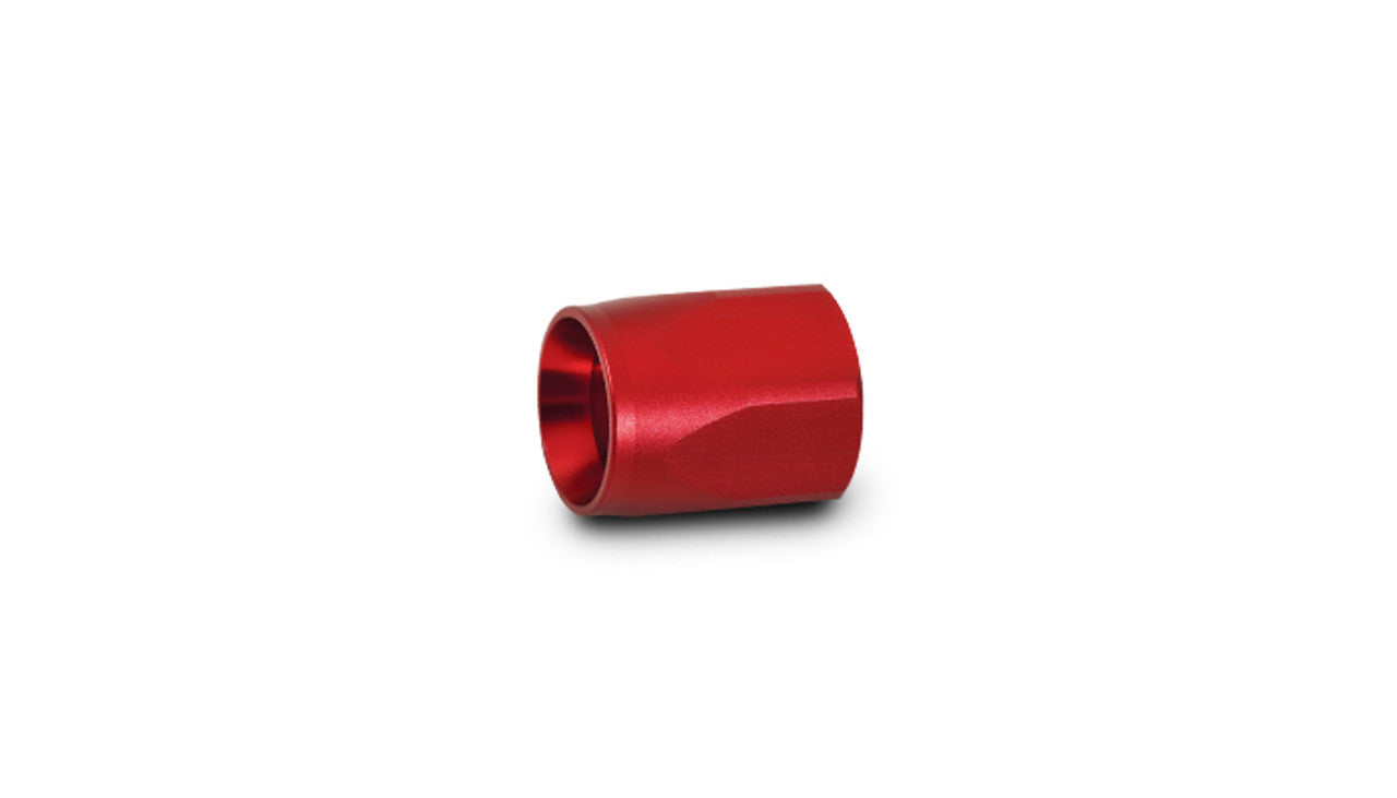 Hose End Socket; Size: -4AN; Color: Red