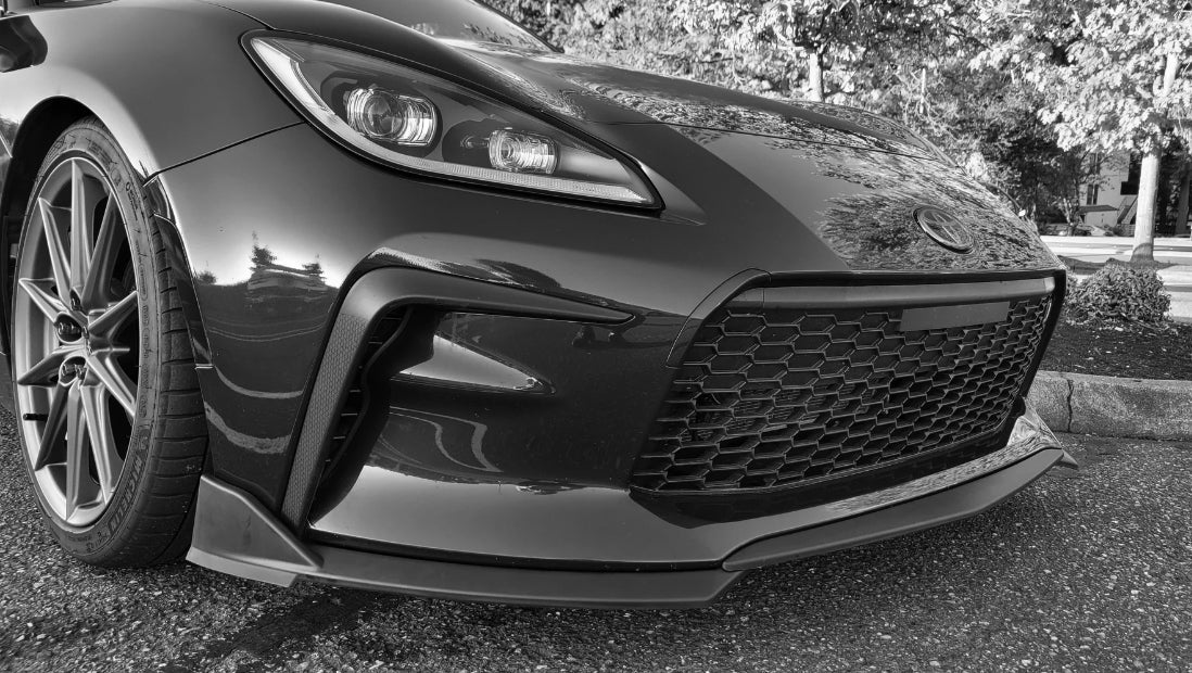JDM Brand 2022+ Toyota GR86 TS Style Front Bumper Lip (BLACK)
