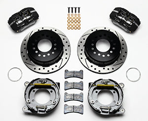 WILWOOD FDP-LP 11.00 P-Brake Kit, Drilled Ford 8.8 w/2.50" Offset-5 Lug"