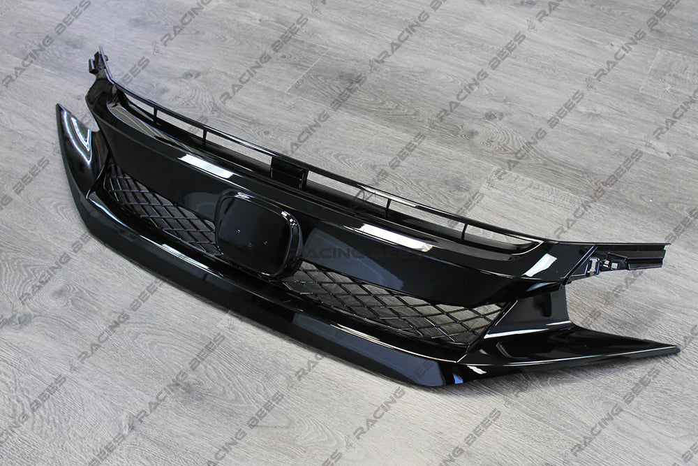 JDM Brand 2019-2020 Honda Civic Type-R Style Front Grille (Black)