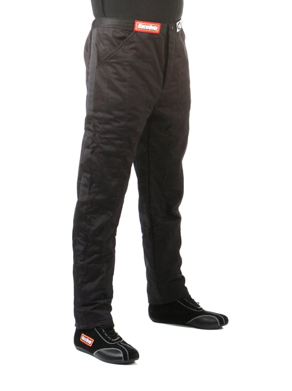 RACEQUIP SFI-5 PANTS BLACK LARGE
