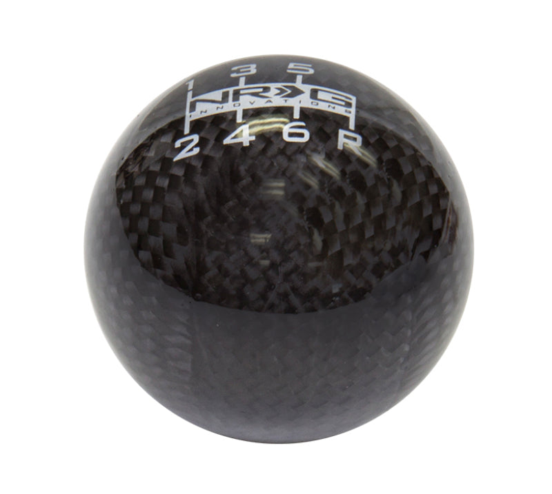 Ball Style Black Carbon Fiber - Heavy Weight - 6 Speed - (480g / 1.1lbs)