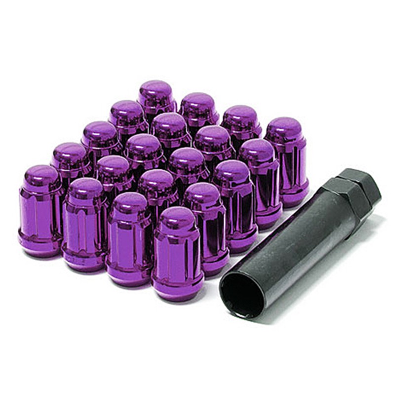 MUTEKI LUG NUT CLOSED PURPLE 12X1.50