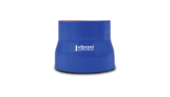 Silicone Transition Connector - 5.00 I.D. x 6.00 I.D. x 3.5 Long (BLUE)