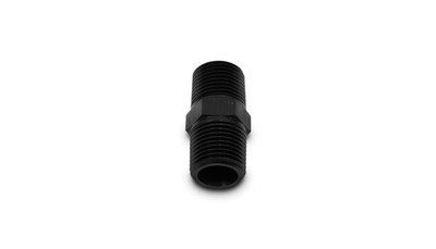 3/8 NPT x 3/8 NPT Straight Union Pipe Adapter Fitting - Aluminum