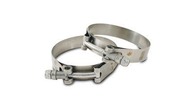 T-Bolt Clamps SS (For 2.75 I.D. Couplings) - 2 Pack