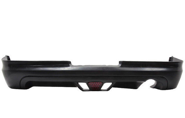 JDM Brand 2002-2004 Acura RSX Mugen Style Rear Bumper Lip With Third Brake Light LED