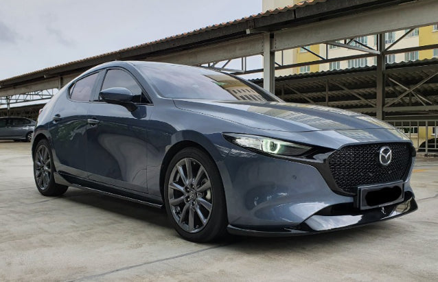 JDM Brand 2019+ Mazda 3 Hatchback MP Style Front Bumper Lip