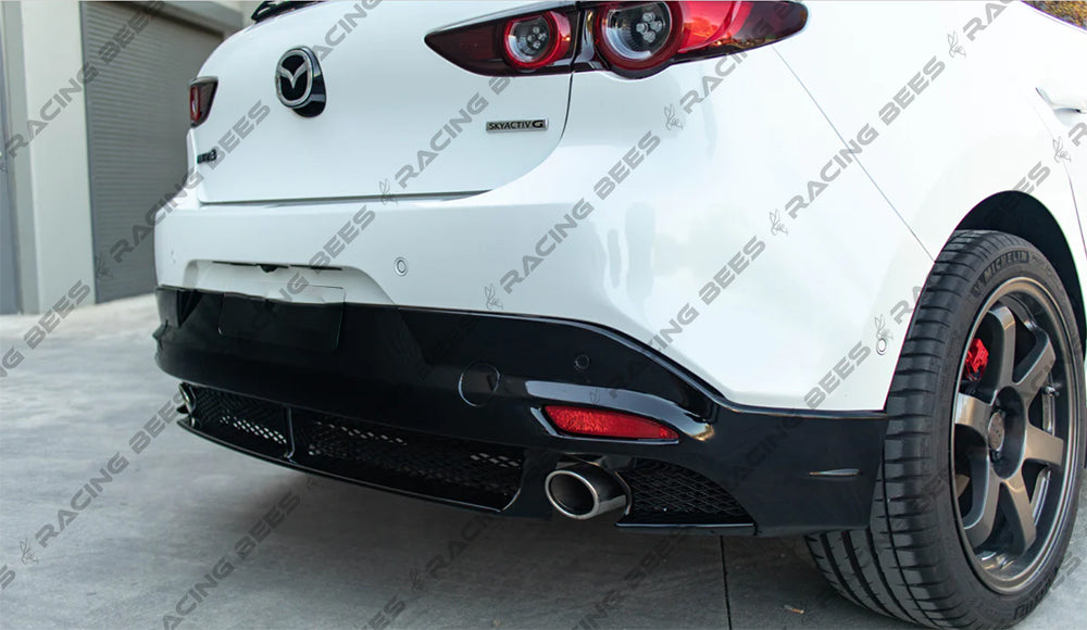 JDM Brand 2019+ Mazda 3 Hatchback MP Style Rear Bumper Lip/Diffuser
