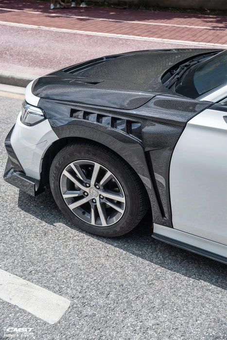 JDM Brand 2022+ Honda Civic CMST Front Fenders (Carbon fiber)