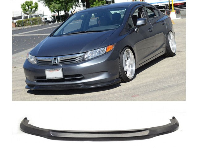 JDM Brand 2012 Honda Civic Sedan STI Style Front Bumper Lip