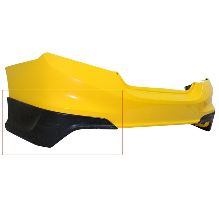 JDM Brand 2012-2013 Honda Civic Coupe SI Only HFP Style Rear Bumper Spats