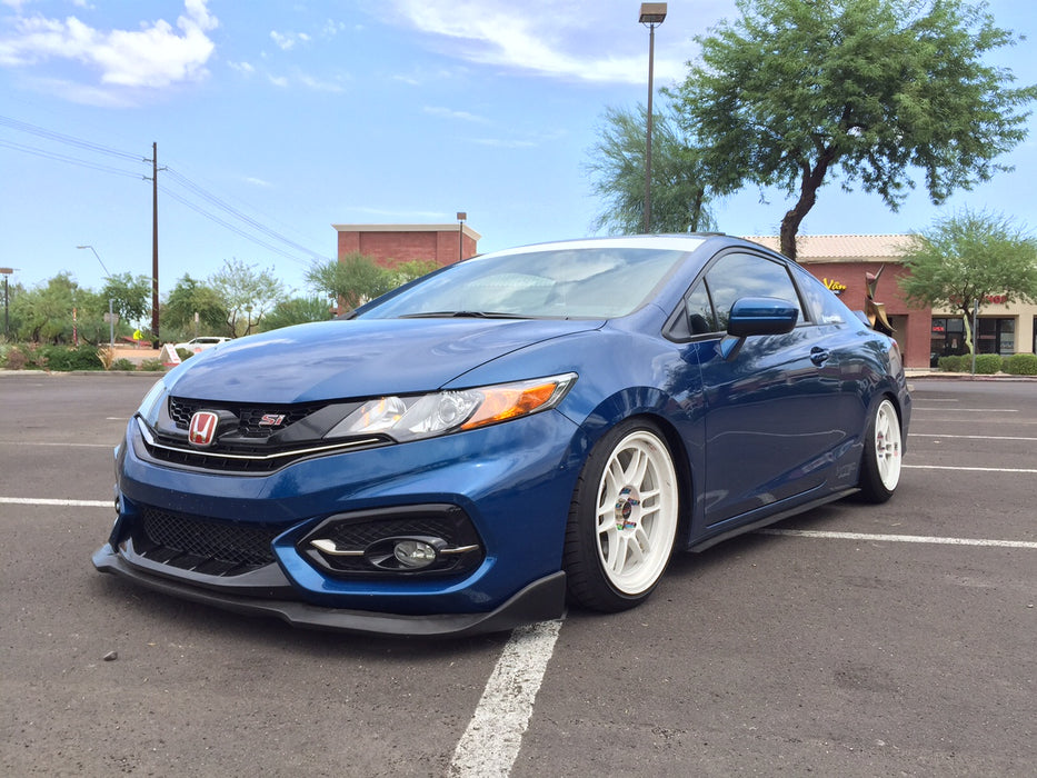 JDM Brand 2014-2015 Honda Civic Coupe CS Style Front Bumper Lip
