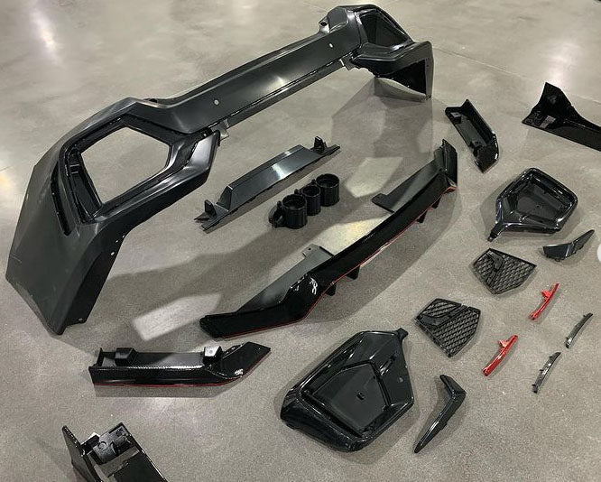 JDM Brand 2016-2021 Honda Civic Face-Lift Type R Style Rear Bumper Conversion