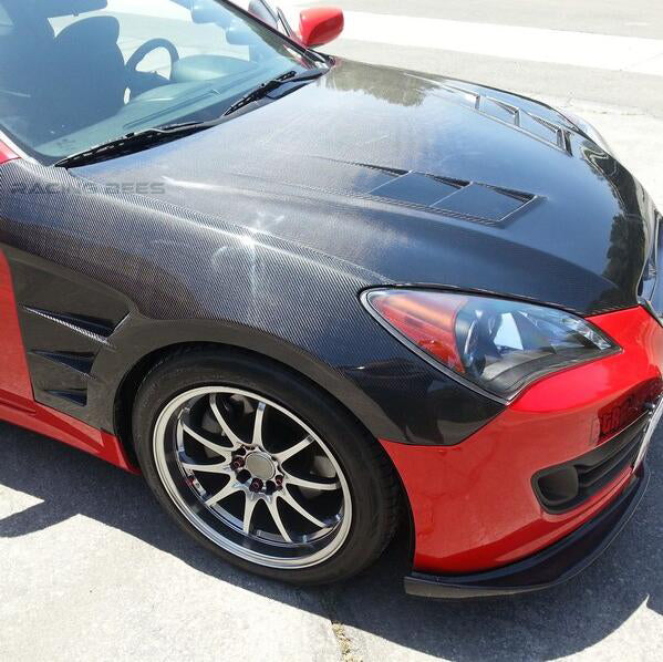 JDM Brand 2010-2016 Hyundai Genesis Coupe H Style Fenders (Carbon Fiber)
