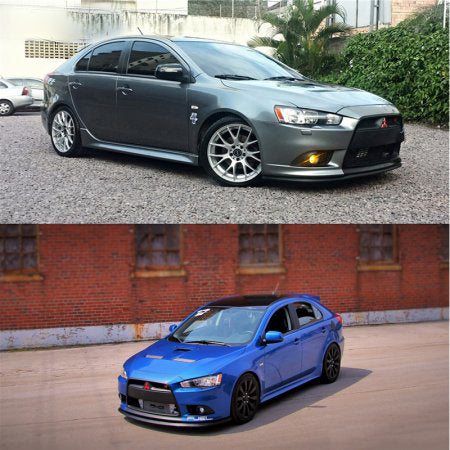 JDM Brand 2008-2015 Mitsubishi Lancer Ralliart GT Style Front Bumper Lip