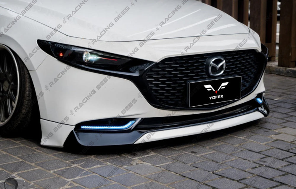 JDM Brand 2019-2025 Mazda 3 Sedan Yofer Front Bumper Lip