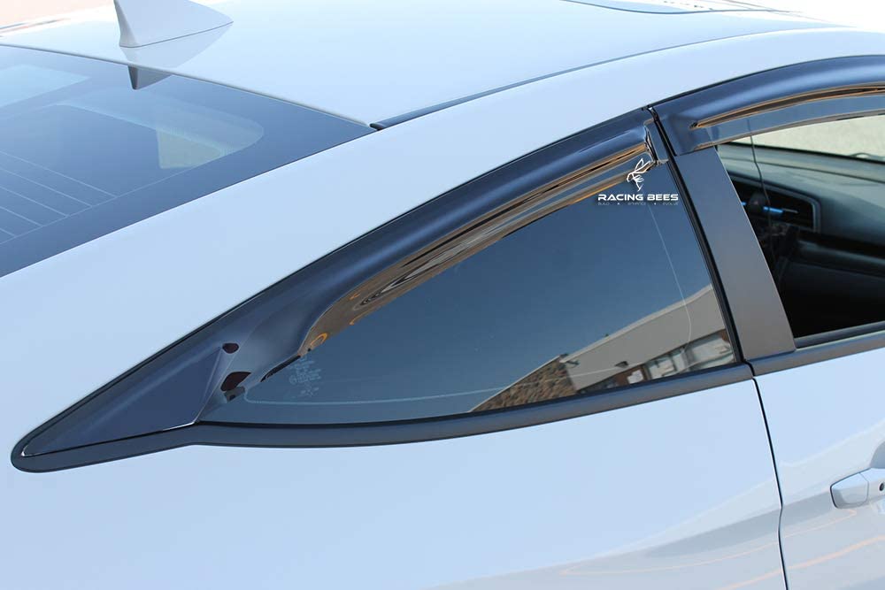 JDM Brand Window Visor for 2016-2020 Honda Civic 2D Coupe Mugen Style