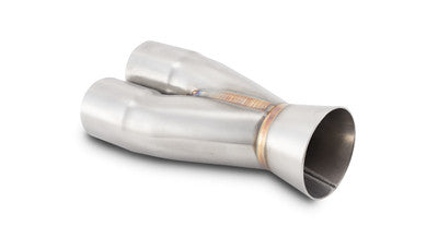 Merge Collector T304 SS 2-1 (3 Inlet Slipover ID, 4 Outlet OD)