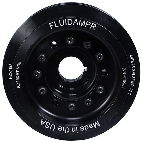 FLUIDAMPR HARMONIC BALANCER - FLUIDAMPR - NISSAN SKYLINE R32 GTR -1989-1994 RB26