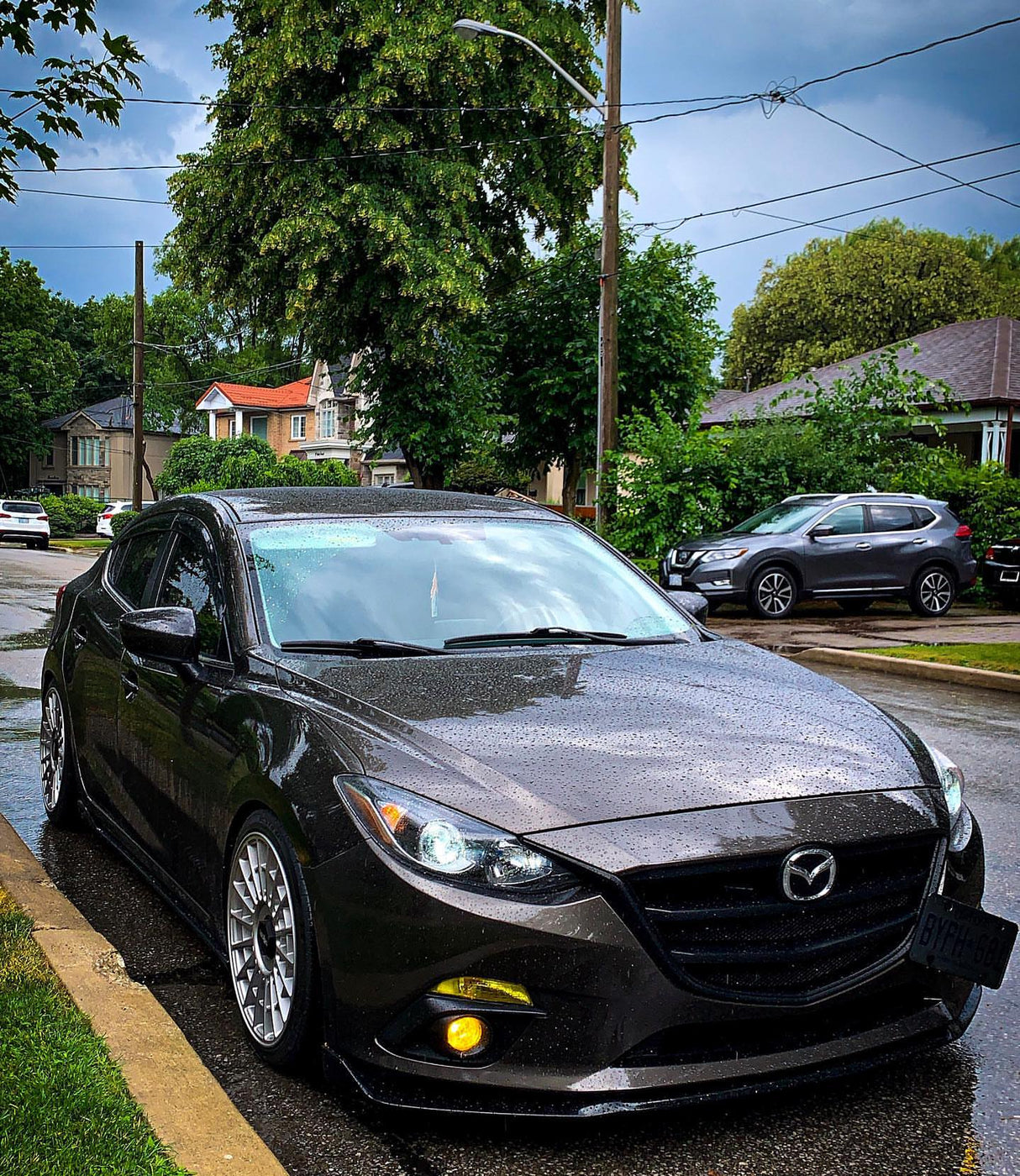 JDM Brand 2017-2018 Mazda 3 Sedan/Hatchback MZ Style Front Bumper Lip
