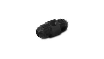 '-8AN Male to 3/8 NPT Male Union Adapter Fitting with 1/8 NPT Port