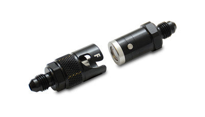 '-8AN Quick Release Fitting with Viton Seal - Aluminum