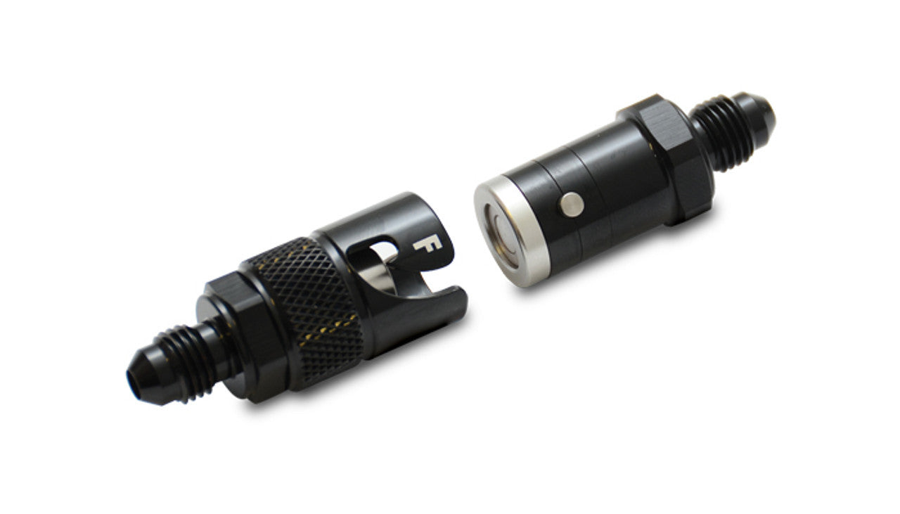 '-10AN Quick Release Fitting with Viton Seal - Aluminum