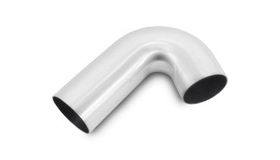 3.5 OD 120 Deg Tight Radius Aluminum Bend, 2.5 CLR, 1.5 x 5 Leg Length
