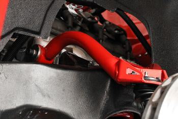 BMR A-arms, upper, DOM, non-adj, poly bushings, stock spindles Black Hammertone