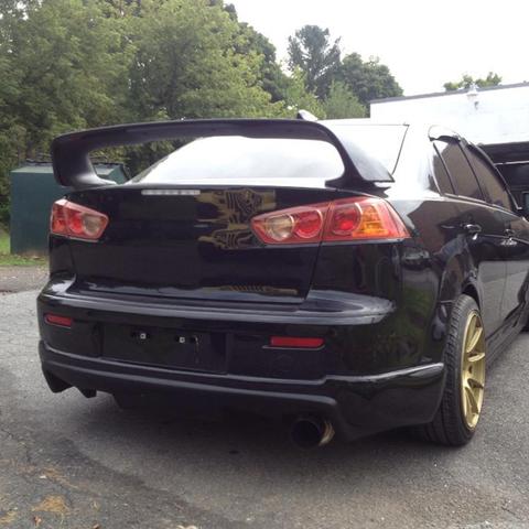 JDM Brand 2008-2015 Mitsubishi Lancer JDM B Style Rear Bumper lip