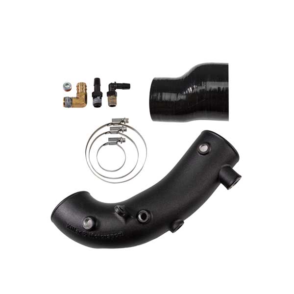 Killer B Motorsport Cast Aluminum Turbo Inlet - 3in Turbo inlet - 04-21 STI, 02-07 WRX, 04-08 FXT