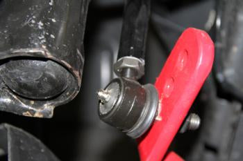 BMR End link kit for sway bars, set of 4 Black