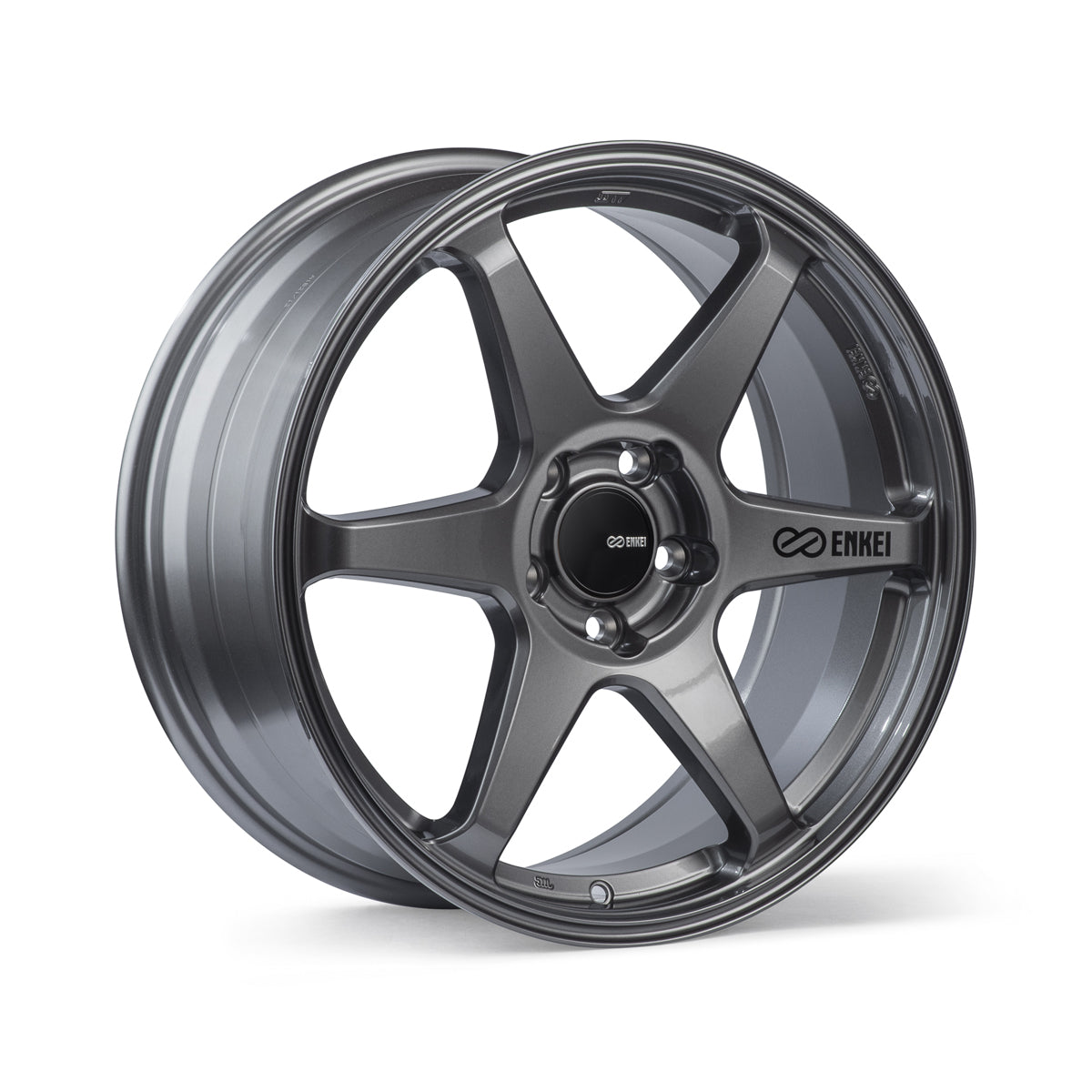 ENKEI T6R 18 X 8.5 +38 5 X 114.3 CB72.6 GLOSS GUNMETAL