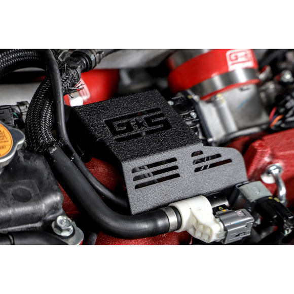 Grimmspeed Boost Control Solenoid Cover Black For Subaru 08-21 STI GrimmSpeed