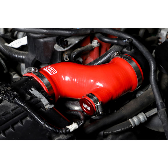 Grimmspeed Post MAF Hose Kit Red For Subaru 15-17 STI(w/ OEM Sound Generator Tub