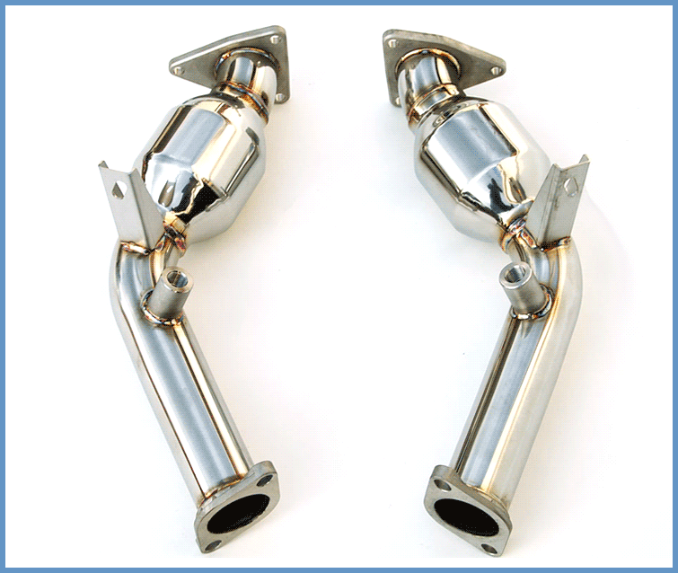Invidia TEST-PIPE NISSAN 350Z 02-06 G35 FX35 60mm HIGH FLOW CAT.(W/BRACKET) 02-08 60mm
