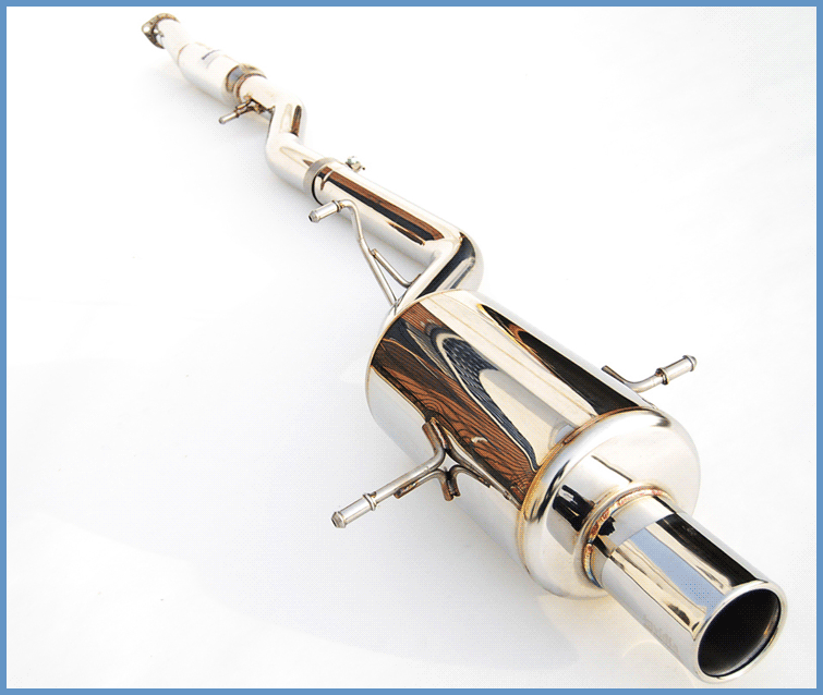 Invidia CATBACK SUBARU FORESTER XT G200 ROLLED S.S. TIP 76mm 110mm