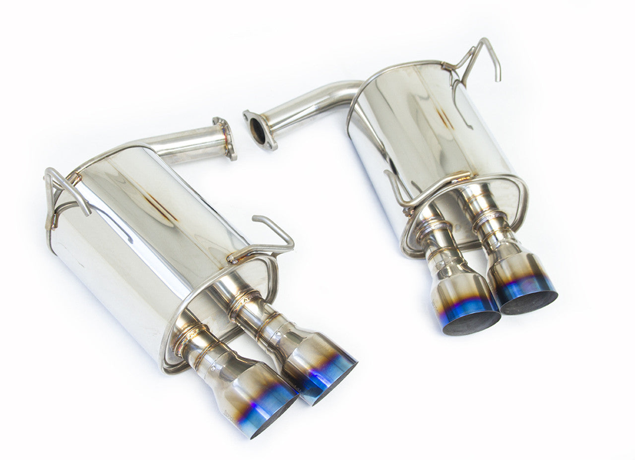 Invidia CATBACK SUBARU WRX/STI SEDAN Q300 SINGLE LAYER TITANIUM TIPS 11-19 76MM 101MM