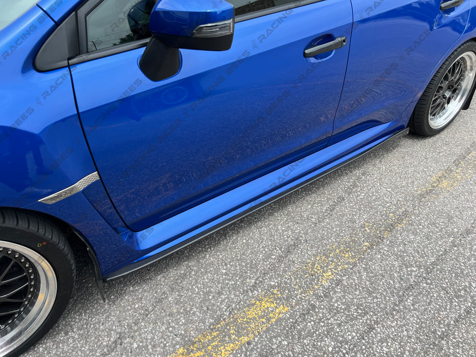 JDM Brand 2015-2020 Subaru WRX/STI VR Style Side Skirts (Carbon Fiber)