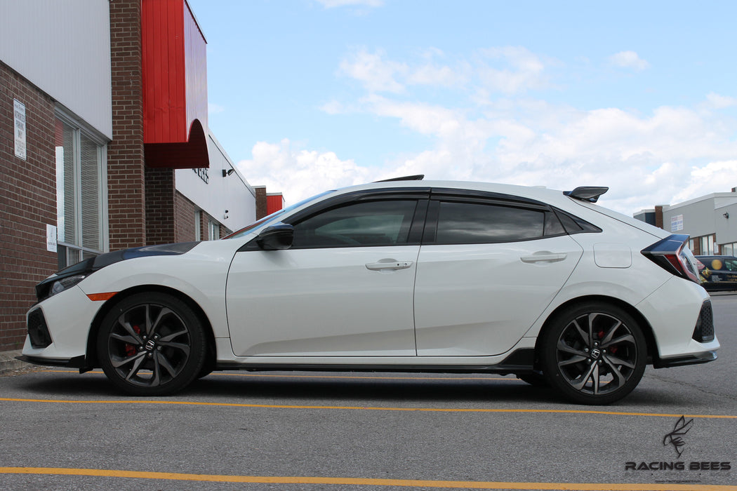 JDM Brand Window Visor for 2017-2020 Honda Civic 5D Hatchback Mugen style