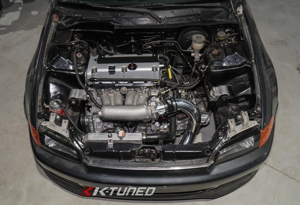 Race-Grade with Reychem K-Series Tucked Engine Harness w/Integrated power wire - w/RSX Injector Clips