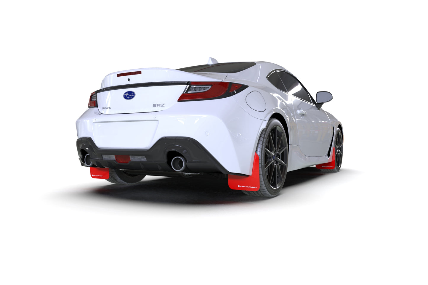 Rally Armor Mud Flap Subaru & Toyota BRZ & GR86 2022-24 (Red/Black Logo)