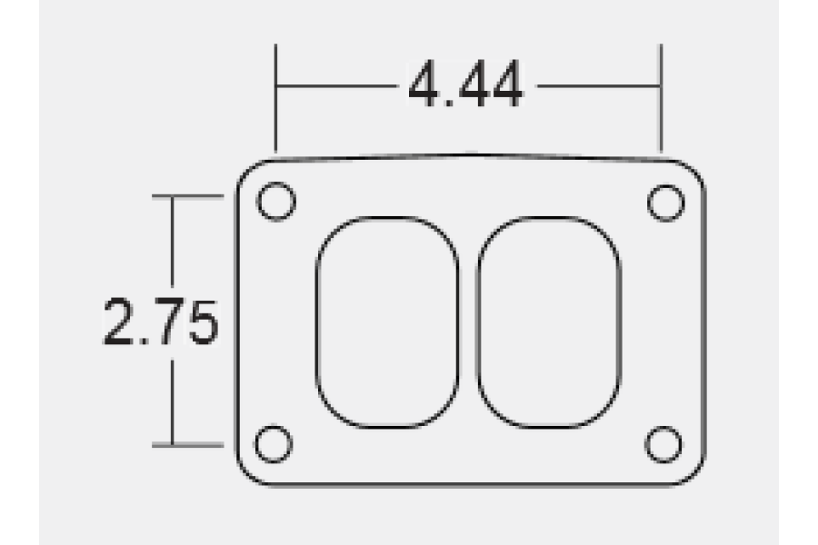 Borg Warner 1.32 A/R-T6 (96mm) Turbine Housing, S400SX