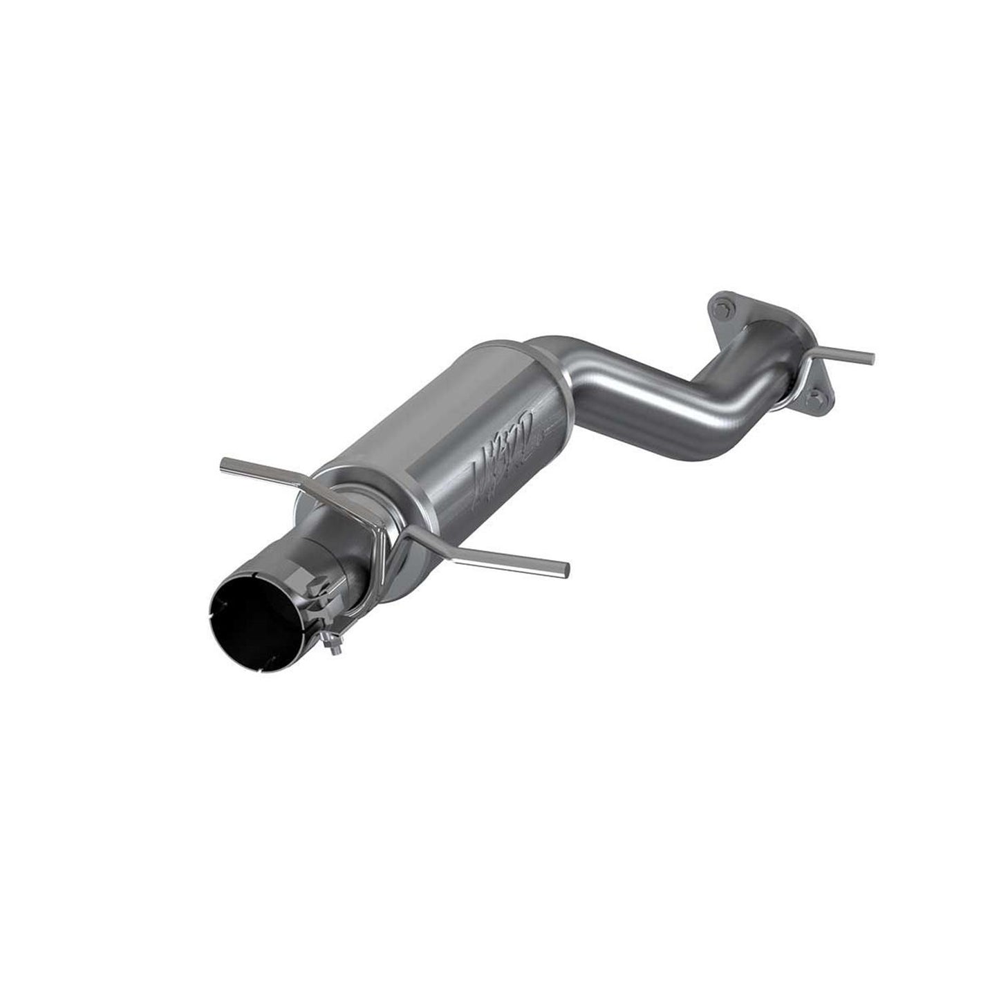 MBRP RAM 1500, 5.7L HEMI 2019 2020 T409 STAINLESS STEEL HIGH FLOW 3 SINGLE IN/OUT MUFFLER REPLACEMENT