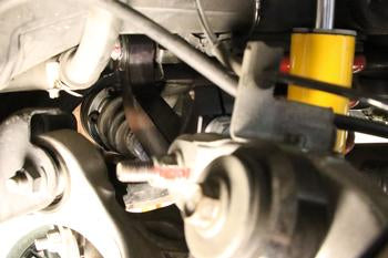 BMR Adjustable camber link, rear, delrin/rod ends Black Anodized