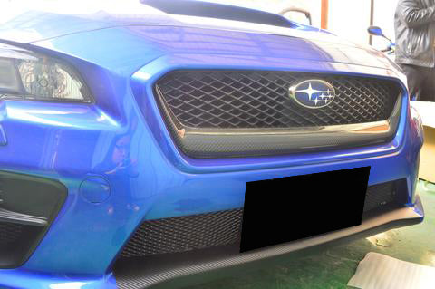 JDM Brand 2015-2017 Subaru WRX/STI OEM Style Grille Garnish/Trim (Carbon Fiber)