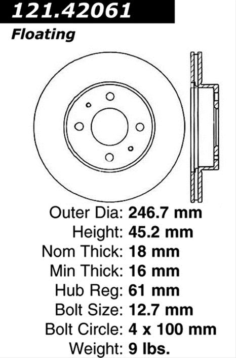Standard Brake Rotor