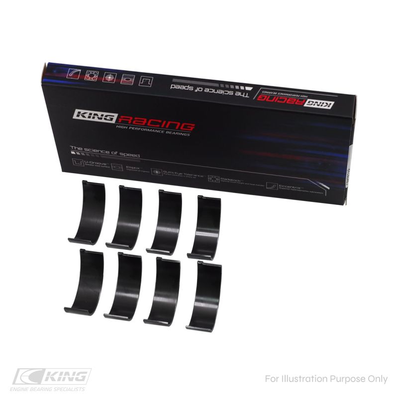 CONNECTING ROD BEARING SET FOR HONDA B18C1, B18C5, 16V (SET OF 8)